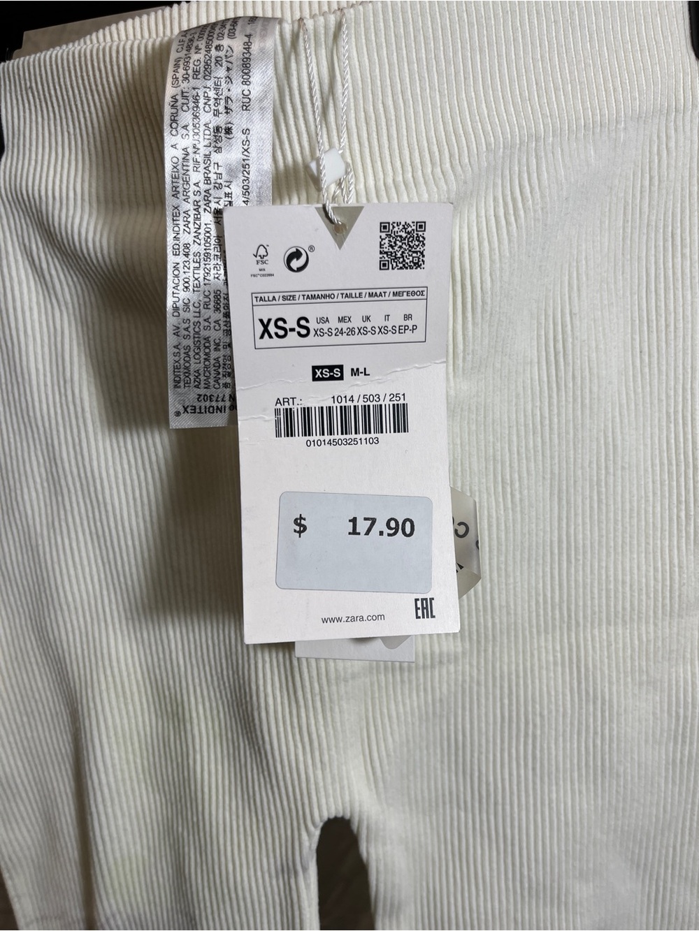 Zara women biker shorts